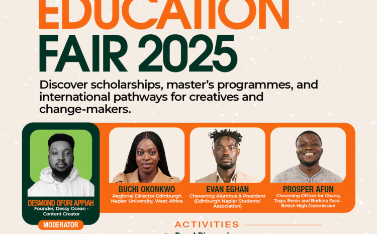 Accra Indie Filmfest to Host AiF Creative Education Fair 2025 in Partnership with Edinburgh Napier University and Chevening Scholarship