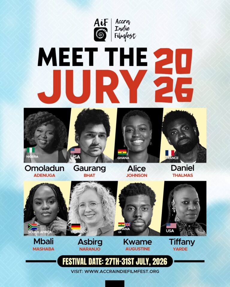 Accra Indie Filmfest Unveils Official 43 Film Selection for 8th Edition Scheduled for 27th to 31st July 2026.